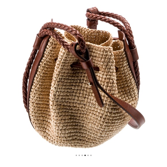 Sezane Raffia Bag - Picture 5 of 6